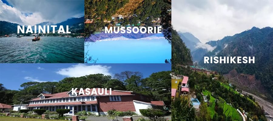 Hill stations are only 300 km away from Delhi, plan to visit here to enjoy the cool breeze.