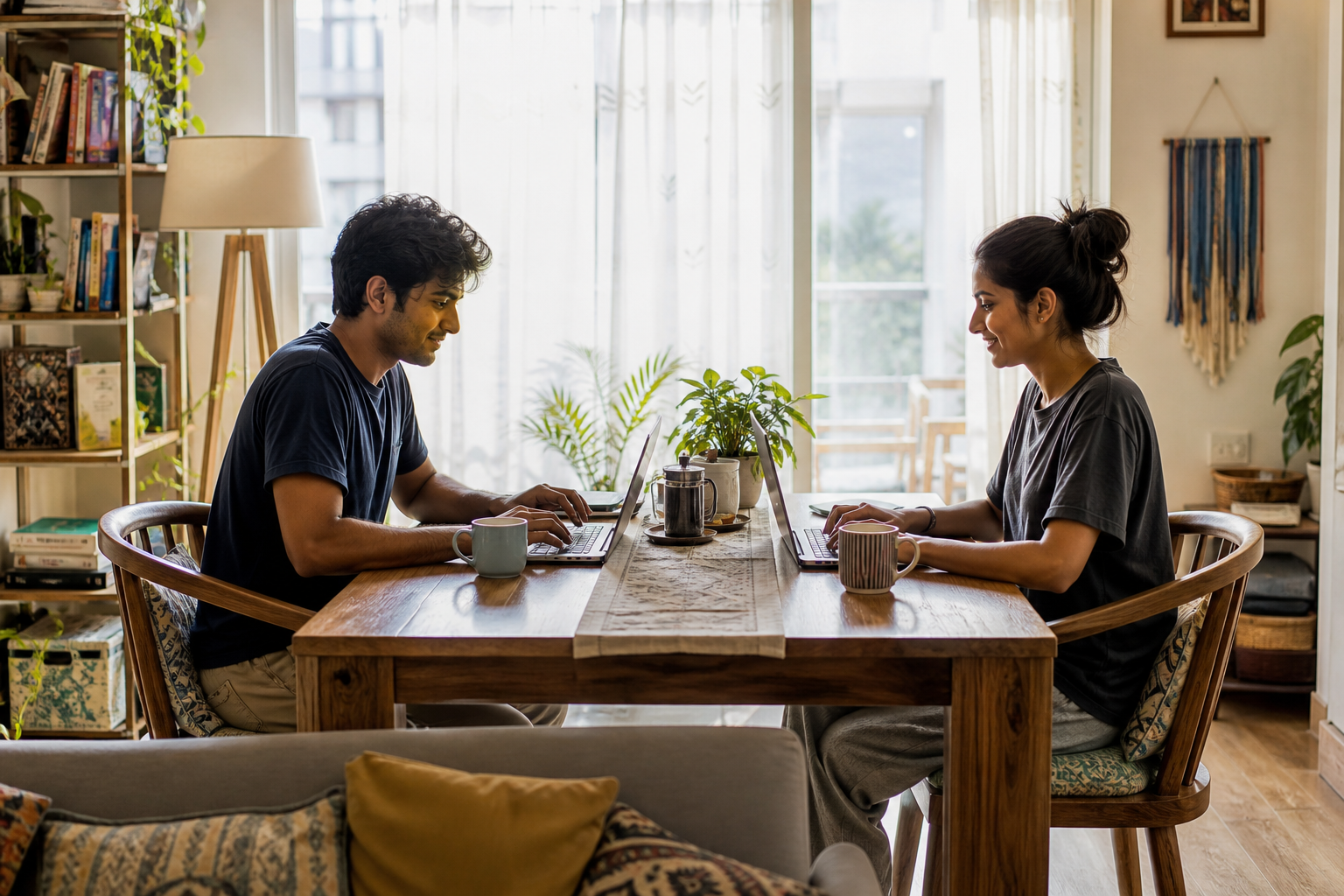 Boy & girl living together: lifestyle pros, cons & the real talk